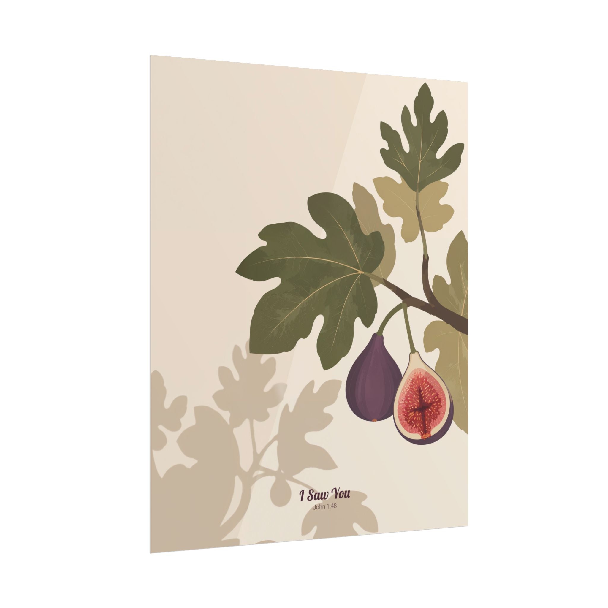 I Saw You Fig Print | Christian Wall Art | John 1:48