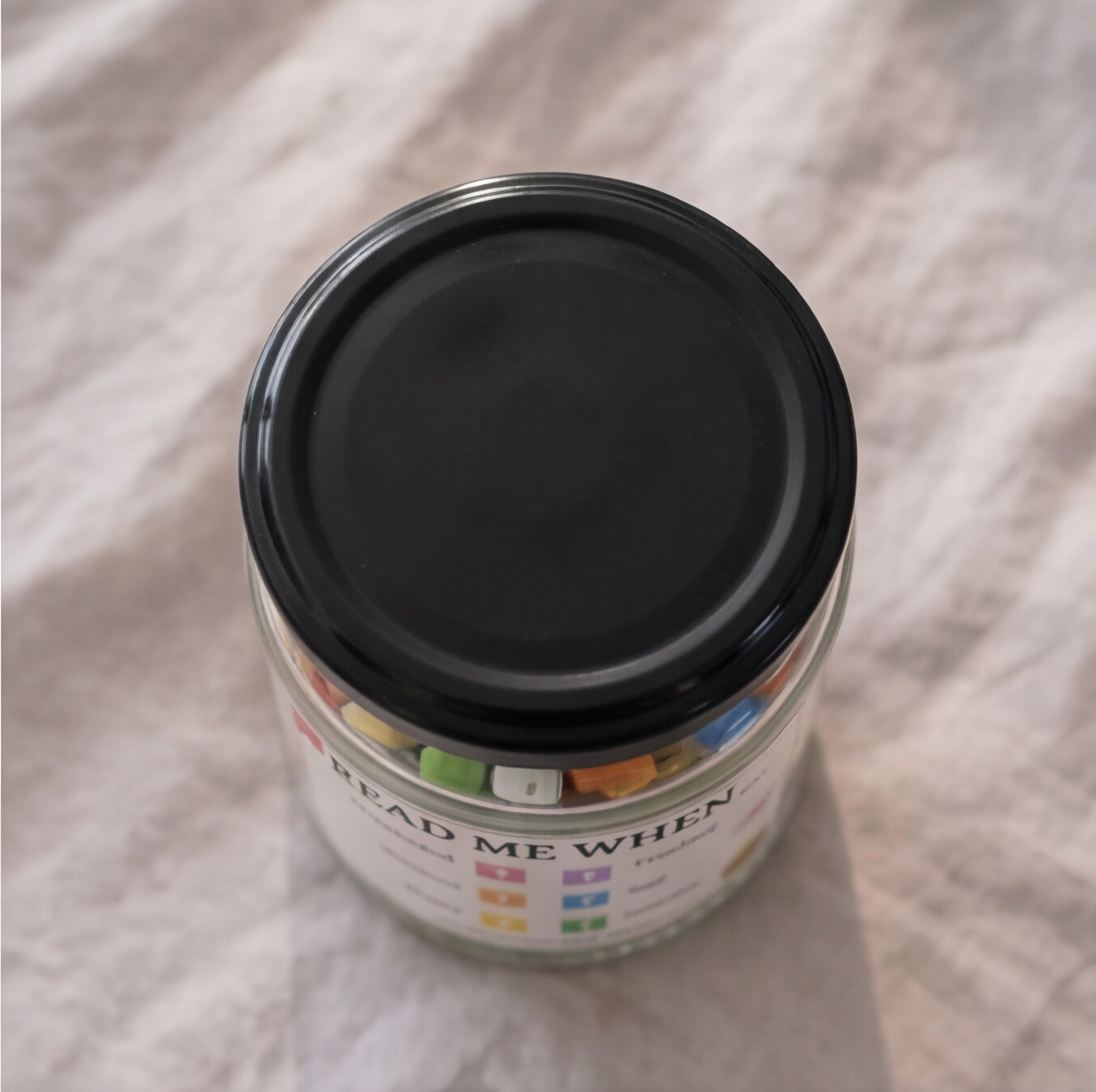 Bible Verse Jar | 92 Color-Coded Scripture Cards | Christian Gift | Pure Grace